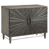 Shield Gray Oak 2 Door Cabinet, Cabinets & Chest by Uttermost, 40" width x 32" height x 18" depth thumbnail 5