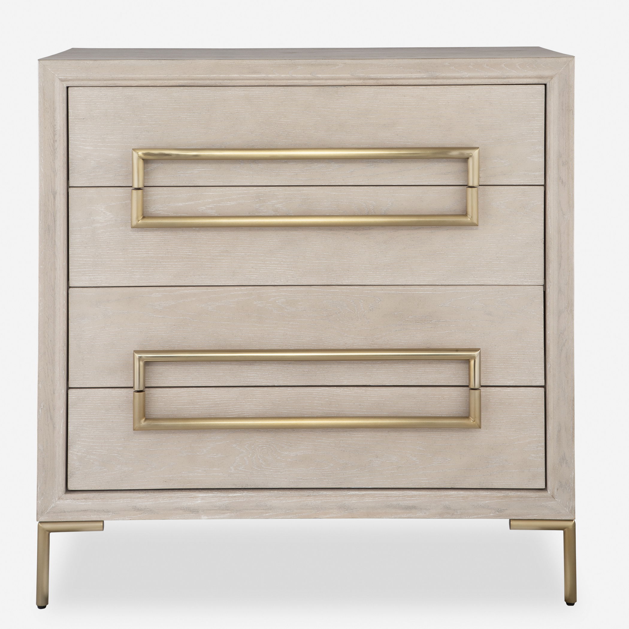 Alessia Light Oak Accent Chest, Furniture by Uttermost, 34" width x 35" height x 18" depth View 1