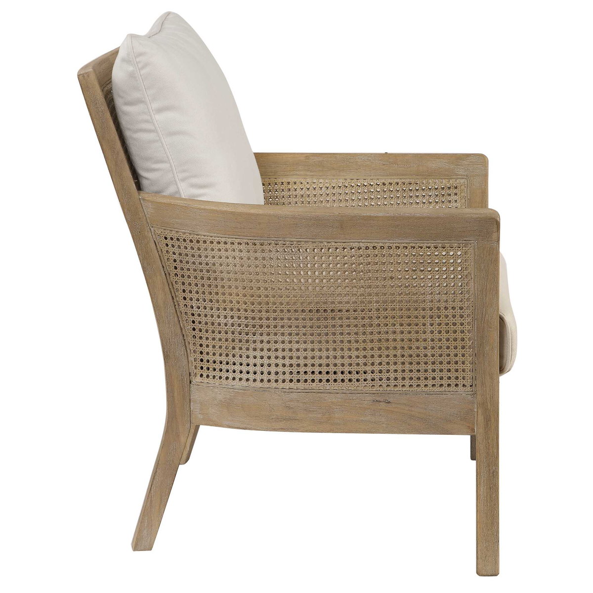 Encore Natural Armchair, Furniture by Uttermost, 28.5" width x 33" height x 31" depth View 5