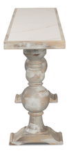 Stacy Double Pedestal Console, Console Table by Sarreid, 61" length x 15" width x 30" height thumbnail 3