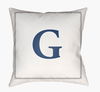 Initials Accent Pillow thumbnail 0