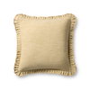 Loloi Yellow Pillow, Decorative Pillow, 20" length x 20" width thumbnail 1
