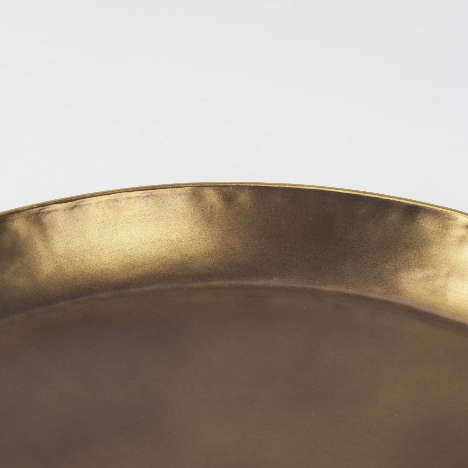 Eagan  Brass Aluminium Tray Large large image 