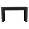 Triston Console Table Dark Brown, by Dovetail, 55.11" width x 31.61" height x 16.5" depth thumbnail 2