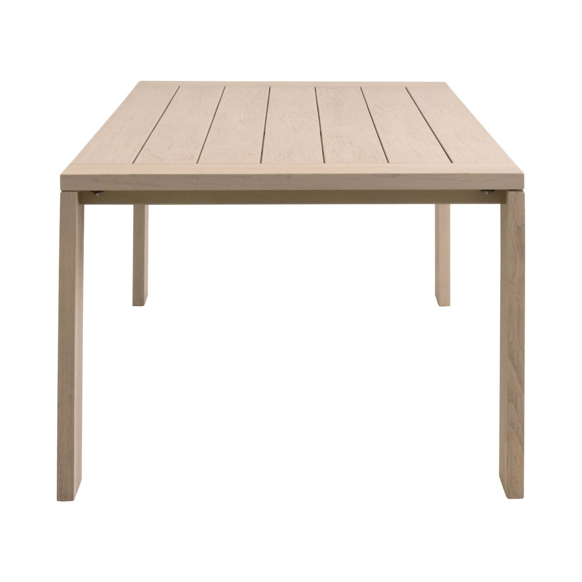 Big Sur Outdoor Dining Table, by Essentials for Living, 94.25" width x 29.75" height x 42" depth View 3