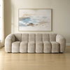 Modella Upholstered Chenille Sofa, Furniture by Uttermost, 92.5" width x 28.7" height x 41.4" depth thumbnail 4
