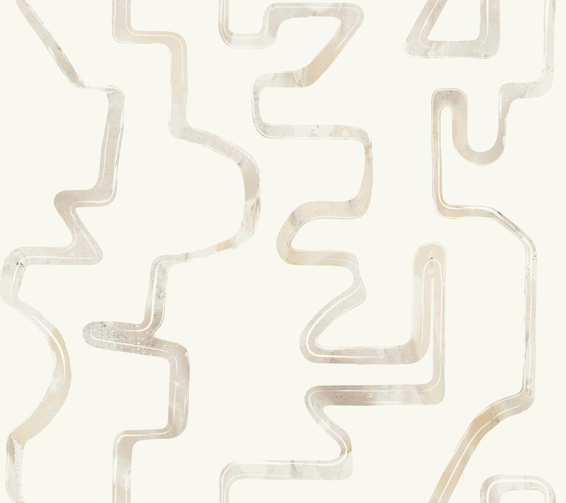 Abstract Aura Caramel & Cream Wallpaper large image 