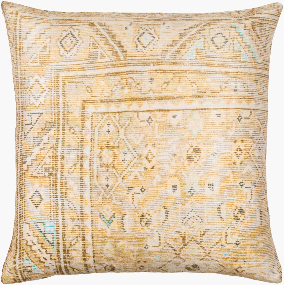 Emily Jean Accent Pillow Poly, Decorative Pillow by Surya, 22" length x 22" width
