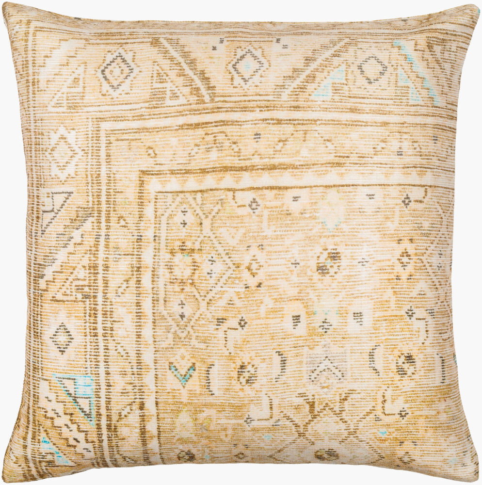 Emily Jean Accent Pillow Poly, Decorative Pillow by Surya, 22" length x 22" width