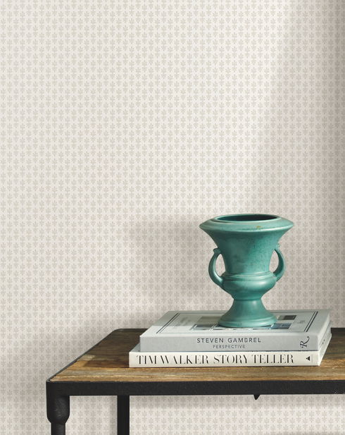 Petal Off White Wallpaper
