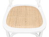 Tuileries Side Chair  White, by Sarreid, 1'10" length x 1'8" width x 2'11" height thumbnail 5
