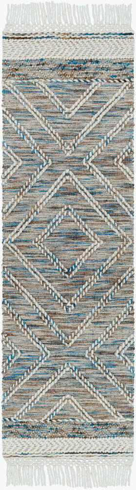 Lucia Handmade Rug, by Surya, 8' length x 2'6" width