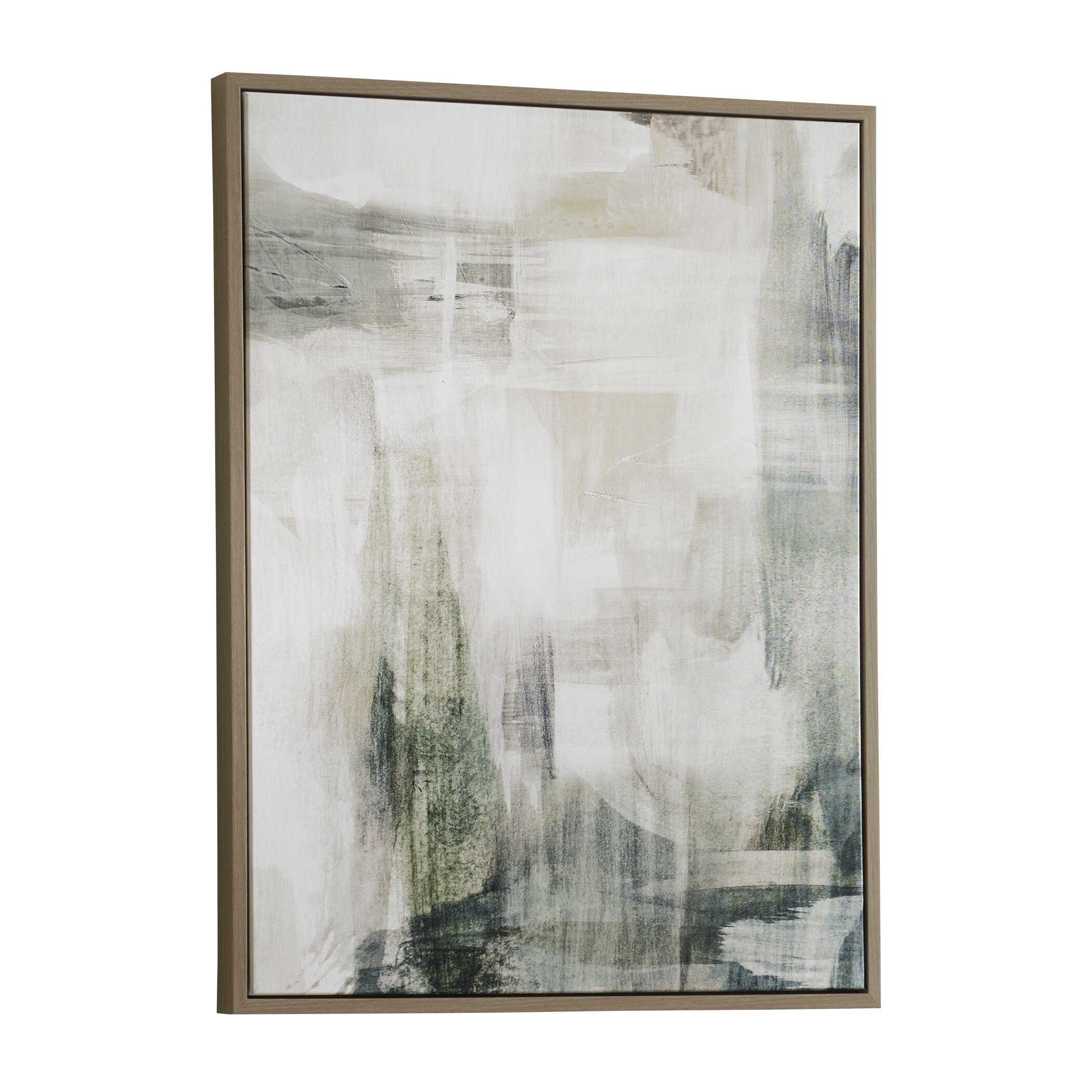 Subliminal Drift Framed Modern Art, Painting by Uttermost, 28.5" width x 37.5" height x 2" depth View 4
