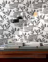Seedlings Black Peel & Stick Wallpaper thumbnail 1