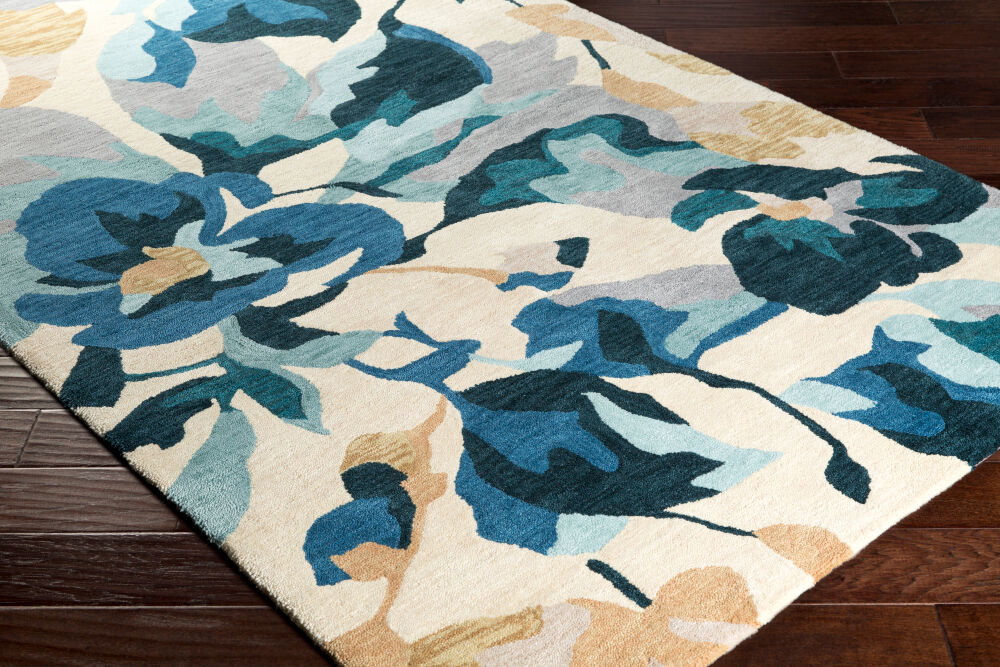 Rivera Handmade Rug, by Surya, 3' length x 2' width