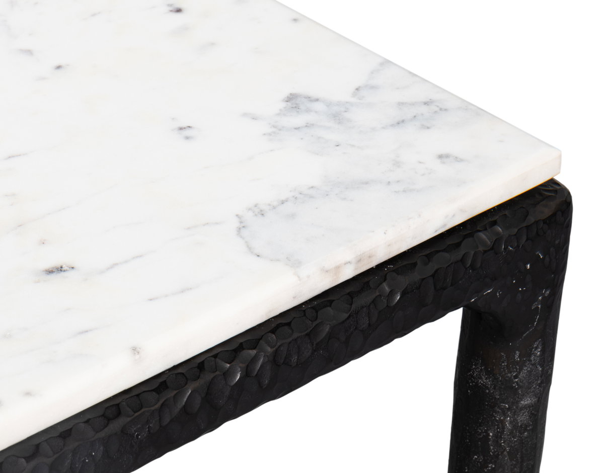 Dakor Dining Table, by Sarreid, 3' length x 6'10" width x 2'6" height View 8