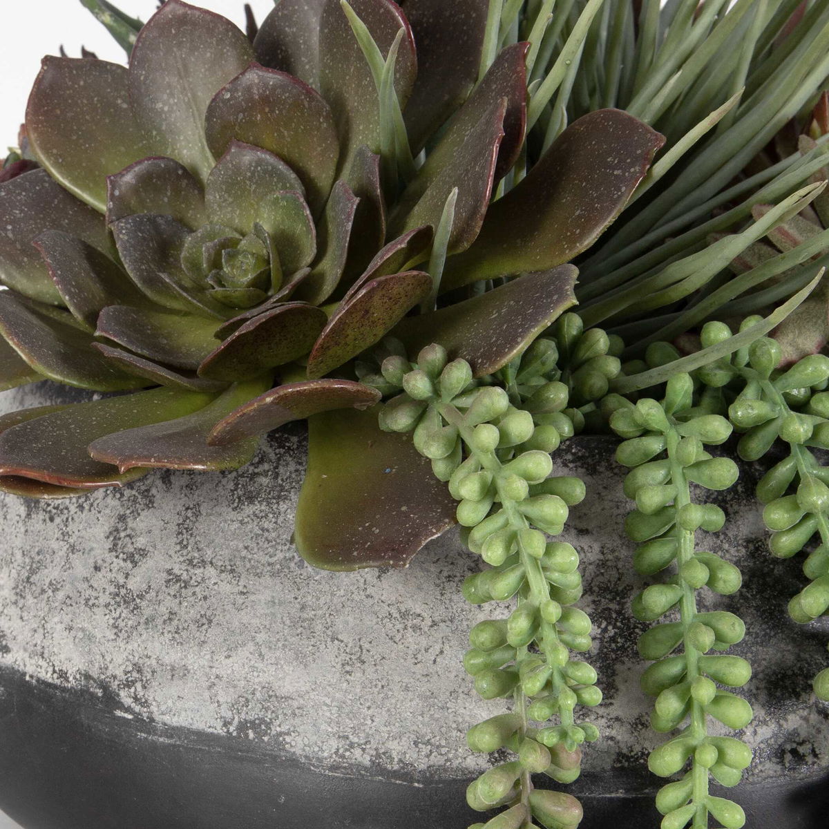 Yuma Succulent Centerpiece, Artificial Plants & Flower by Uttermost, 15" width x 13" height x 14" depth View 5