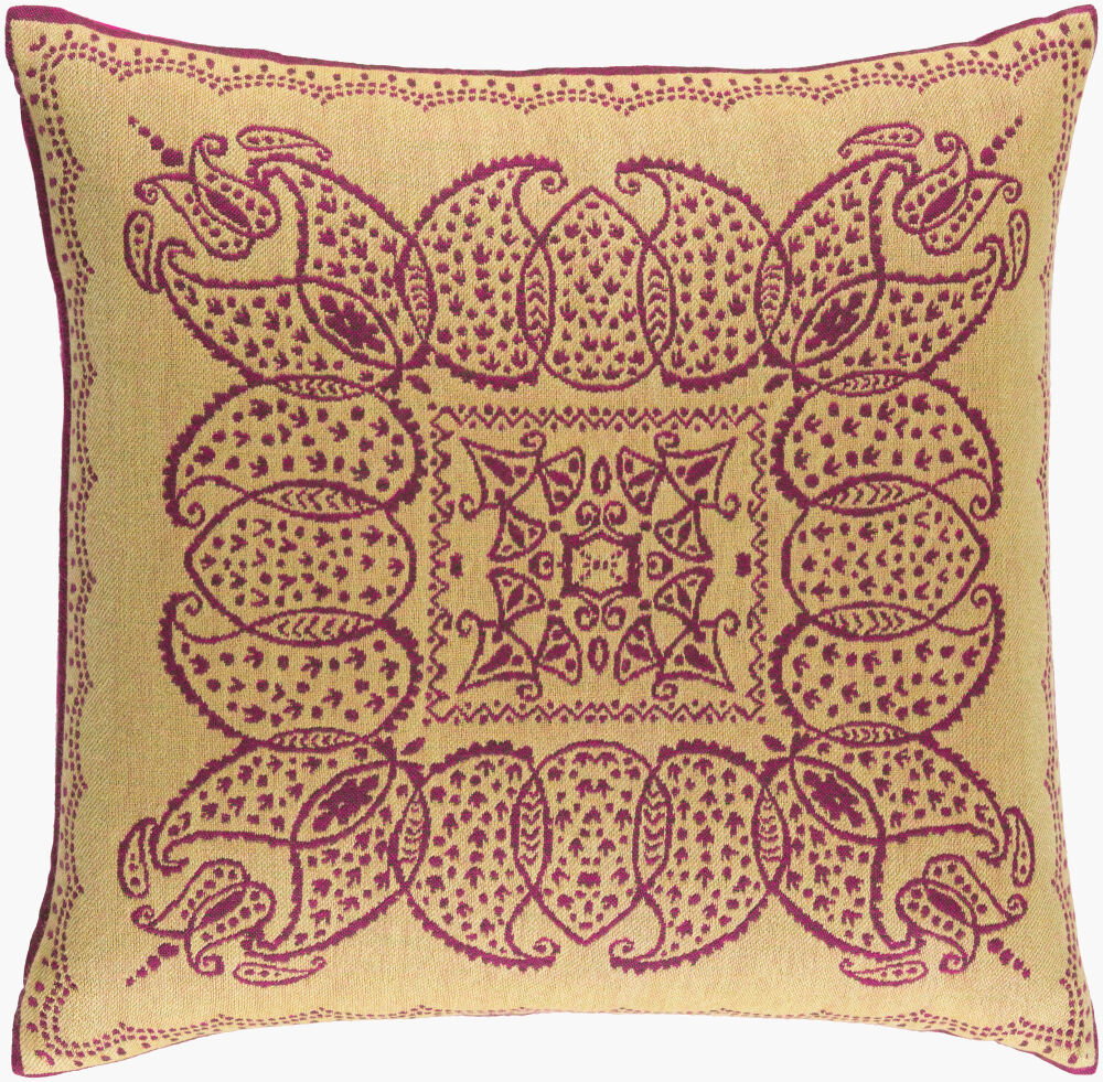 Indira Accent Pillow, Decorative Pillow by Surya, 20" length x 20" width