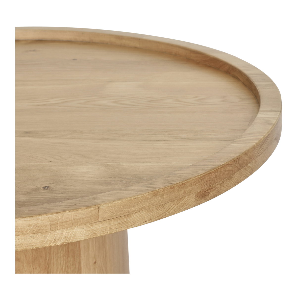 Cohen Coffee Table Natural, by Moe's Home, 38" width x 16" height x 38" depth View 4