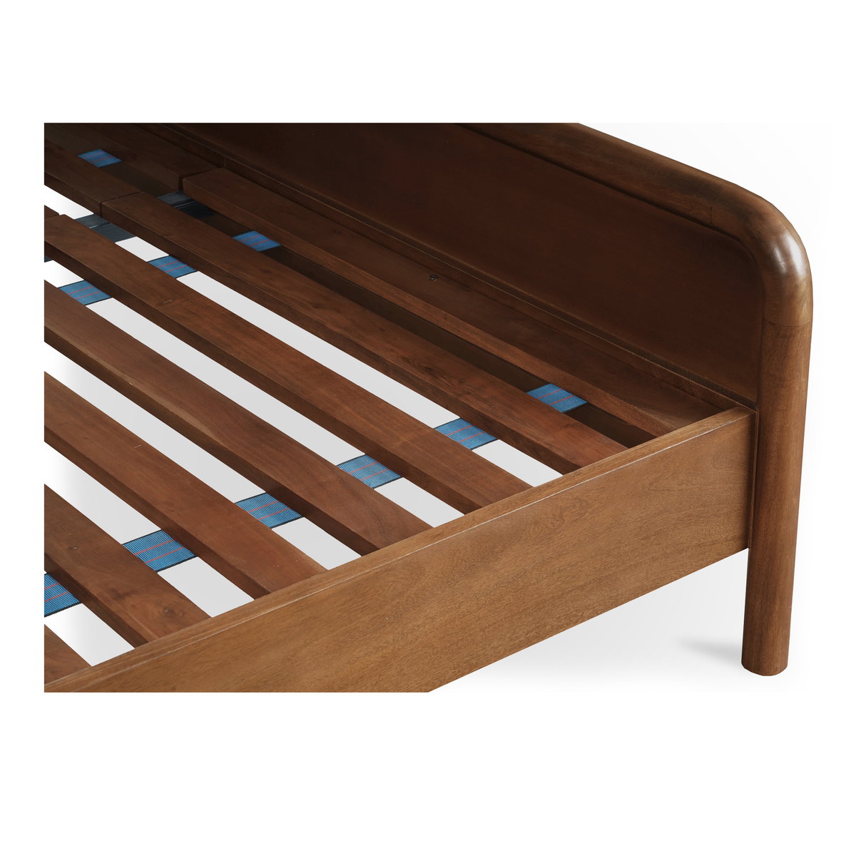 Rye King Bed Warm Brown, by Moe's Home, 82" width x 41" height x 84" depth View 7