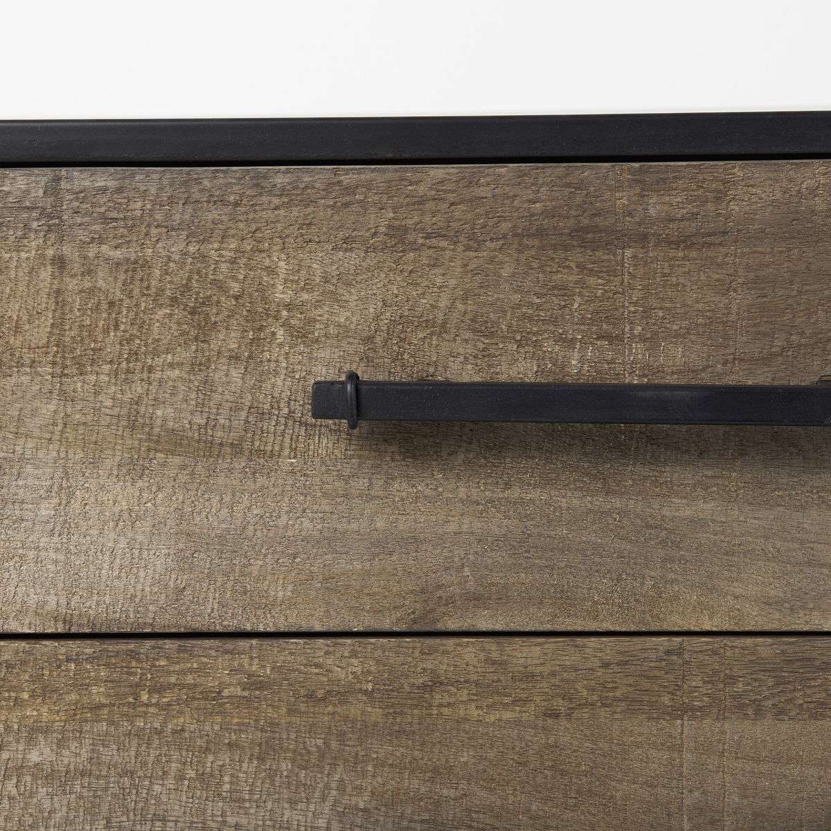 Alvin  Wood with Metal Framing Accent Cabinet, Cabinets & Chest by Mercana, 34.5" length x 21.5" width x 30" height View 13