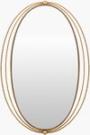 Chasm Accent Mirror, by Surya, 20" width x 30" height thumbnail