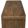 Pinstripe Tambour 2 Door Cabinet, Furniture by Uttermost, 36" width x 34.25" height x 14" depth thumbnail 7