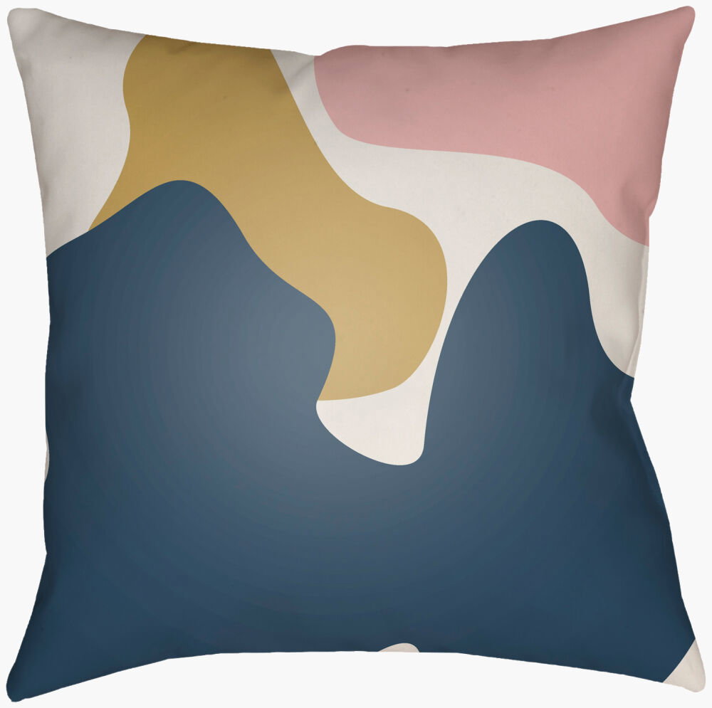Modern Shapes Accent Pillow, Decorative Pillow by Surya, 20" length x 20" width