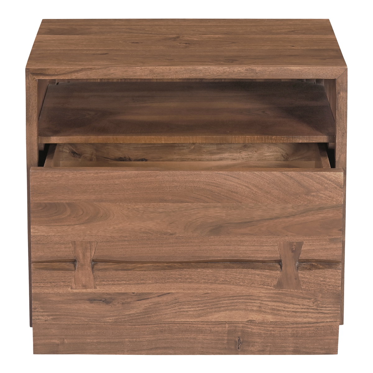 Madagascar Nightstand, by Moe's Home, 26" width x 24.5" height x 18" depth View 5