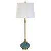 Kaimana Aged Blue Buffet Lamp, by Uttermost, 1'1" width x 2'10" height x 1'1" depth thumbnail 5