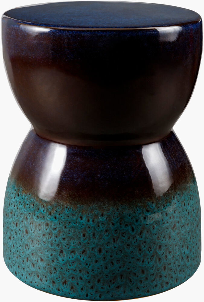 Hourglass Garden Stool, Outdoor Furniture by Surya, 1'1" width x 1'5" height