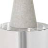 Norte White Stone Sculptures Set/2, Figurines & Statue by Uttermost, 4" width x 28.25" height x 4" depth thumbnail 4