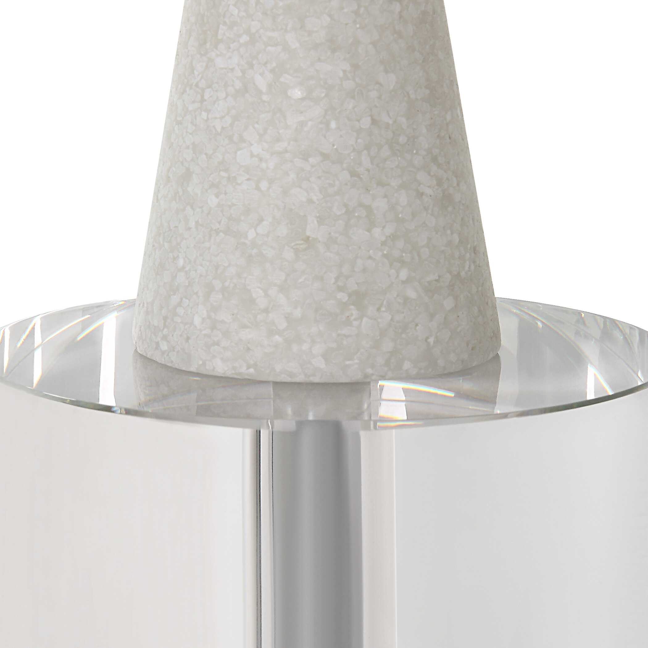 Norte White Stone Sculptures Set/2 large image 