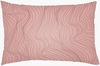 Modern Lines Lumbar Pillow, Decorative Pillow by Surya, 14" length x 22" width thumbnail
