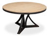 Flying Buttress Dining Table,Ant. Black, by Sarreid, 54" length x 54" width x 30" height thumbnail 10