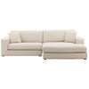 Darina Chaise Sectional Cream 1 Darina Chaise Sectional Cream thumbnail 1