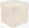 Yolanda Pouf, Ottoman by Surya, 18" width x 18" height thumbnail