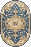 Caesar Handmade Rug, by Surya, 9' length x 6' width thumbnail