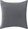 Cotton Velvet Accent Pillow, Decorative Pillow by Surya, 22" length x 22" width thumbnail