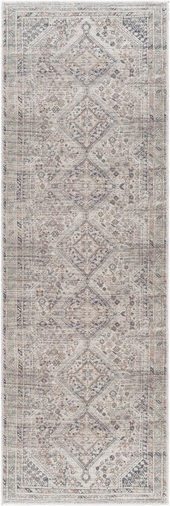 Amelie Machine Woven Rug, by Surya, 7'10.49" length x 2'7.5" width