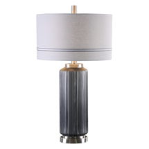 Online Designer Combined Living/Dining Akila Charcoal Glass Table Lamp