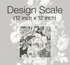 Magnolia Home Tea Rose Black & White Peel & Stick Wallpaper thumbnail 3
