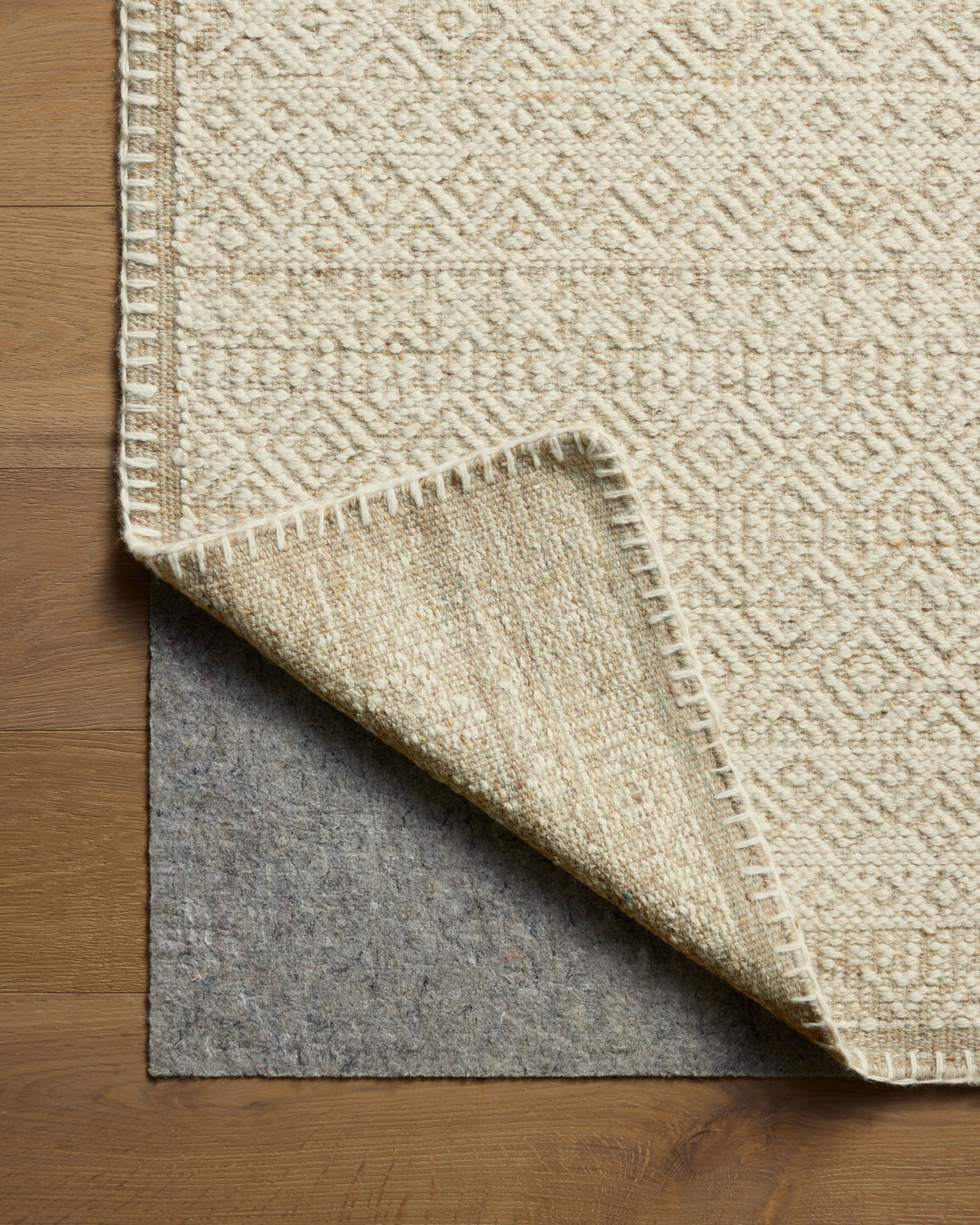 Amber Lewis x Loloi Bowie Rug, 1'6" length x 1'6" width View 5