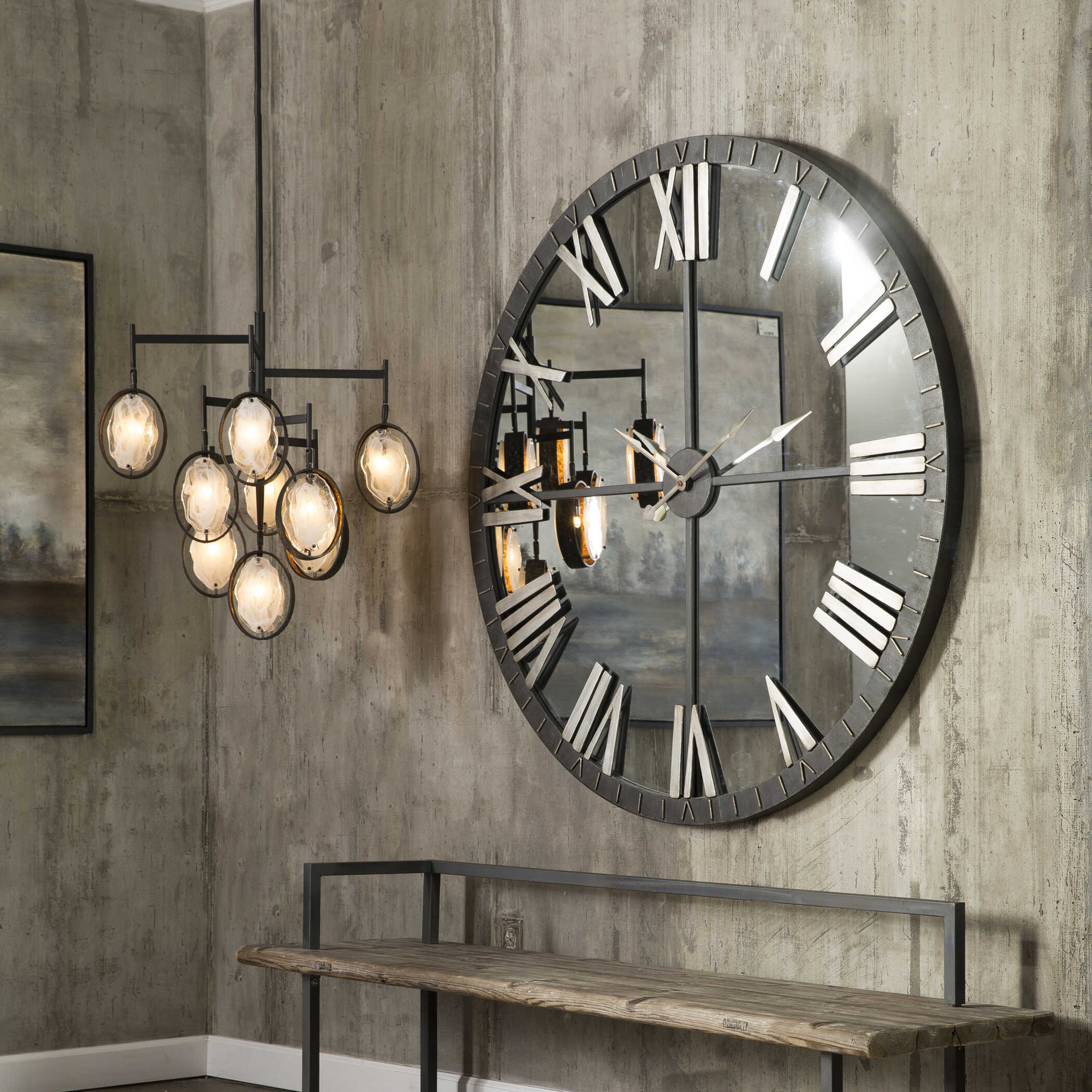 Maxin Dark Bronze 9 Light Chandelier Maxin Dark Bronze 9 Light Chandelier large image