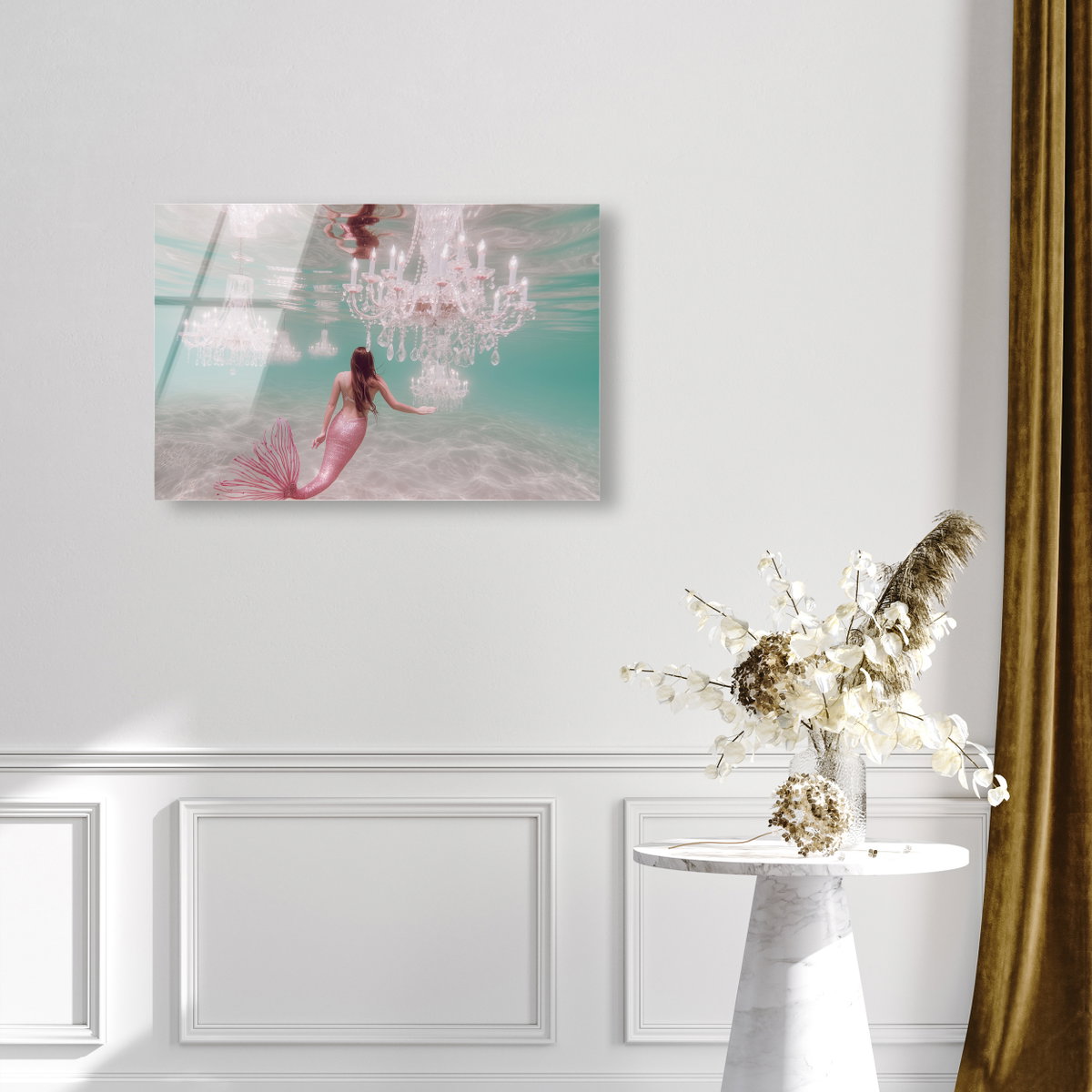 Lost City of Mermaids II (No Embellishment), Art by Oliver Gal,  30x20 View 3