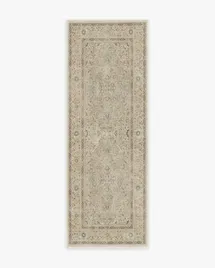 Online Designer Bathroom Kamran Ivory Opal Tufted Rug