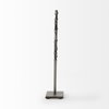 Elio  Large Studded Hoop Object, Decorative Object by Mercana, 8.27" length x 2.95" width x 14.96" height thumbnail 3