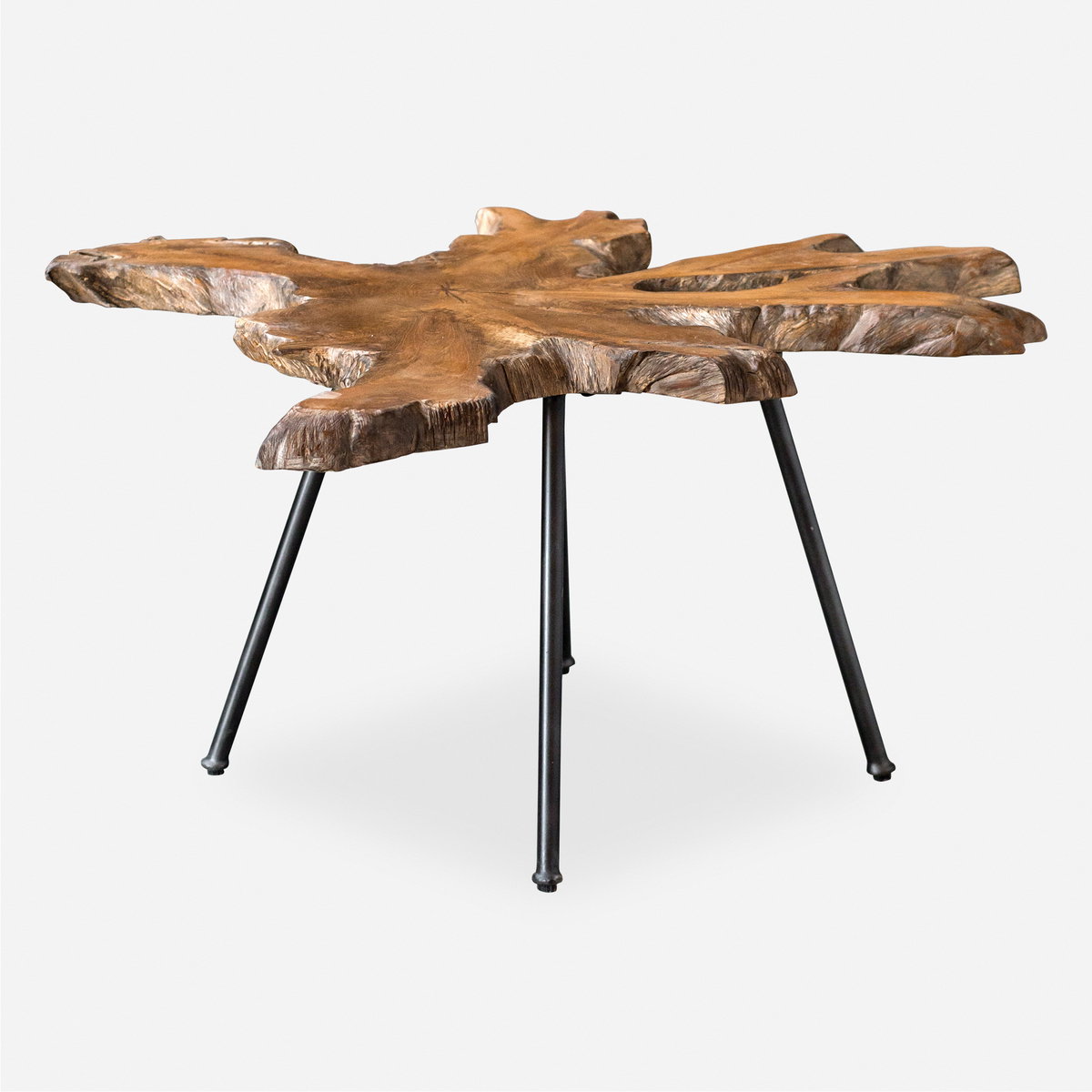 Kravitz Accent Table, Furniture by Uttermost, 38" width x 17.25" height x 28" depth View 1
