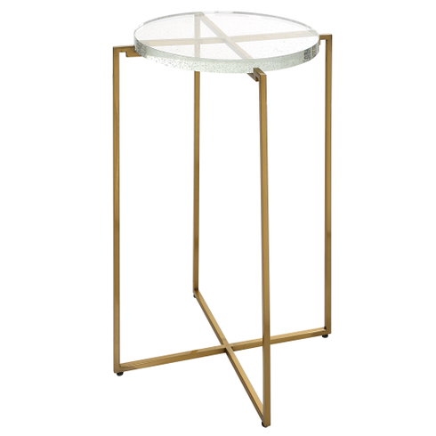 STAR-CROSSED ACCENT TABLE