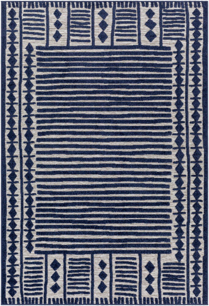 Greenwich Machine Woven Rug, by Surya, 1'3.75" length x 1'3.35" width